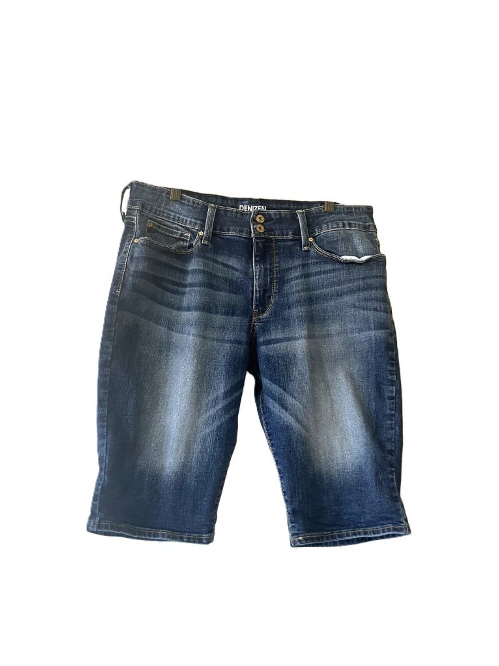 Denizen from Levi's Modern Skinny Denim Shorts - Women's Size 16 (W33)
